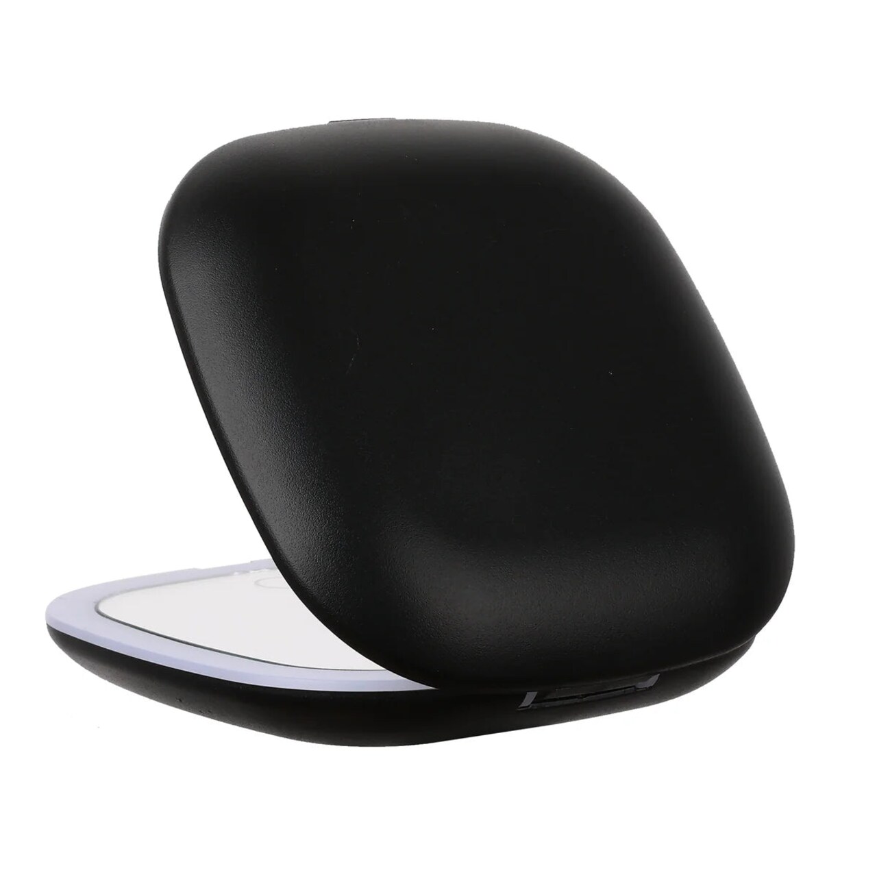 Black - 1x/3x Magnifiying Rechargeble LED Compact Makeup Mirror